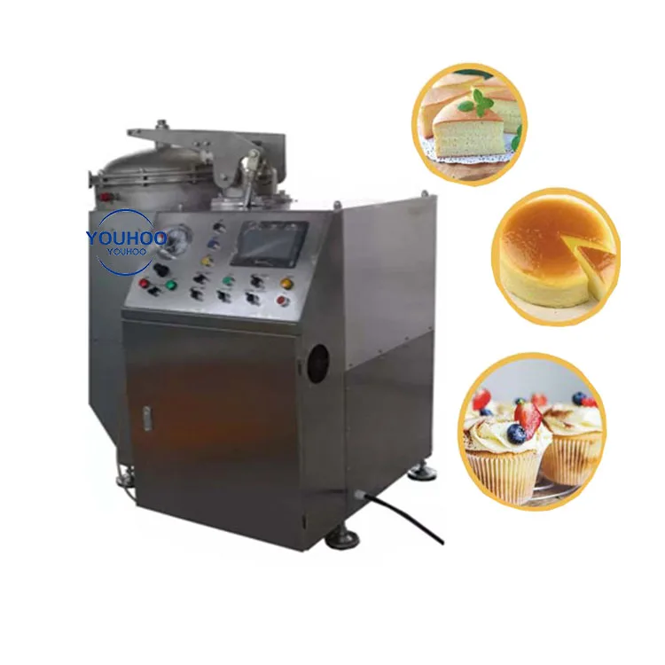  factory continuous cake cream blender mixer machine whipping