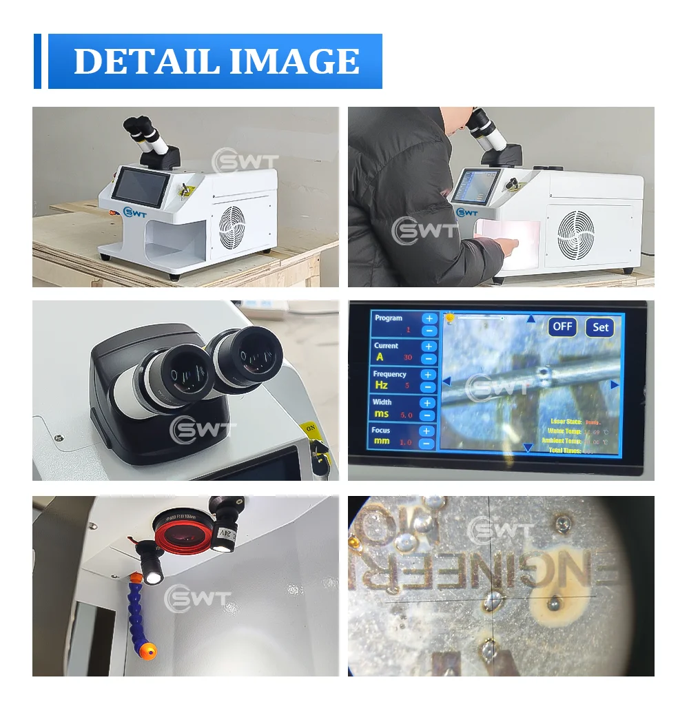 Mini Small Desktop Fiber Portable Jewelry Laser Welder 150W Silver Gold China Manufacturer Jewelry Spot Welding Machine