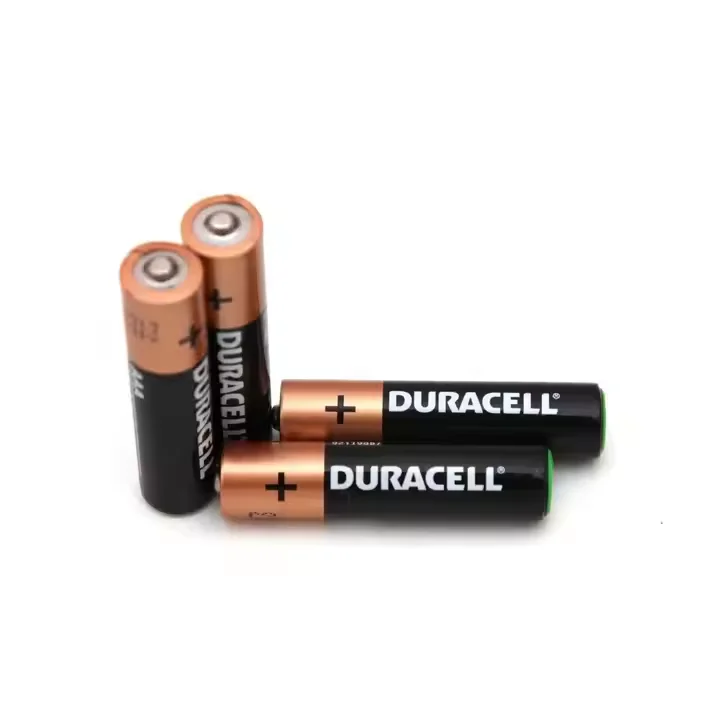 Чрезвычайно надежный! Для Duracell AAA LR03 Щелочная углеродная батарея поставляется с 12-летней гарантией хранения