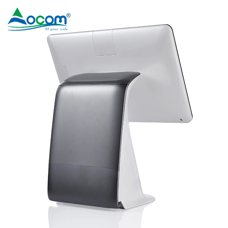 POS-G15 Pos Systems All in One Touch Screen with Thermal Printer for Restaurant