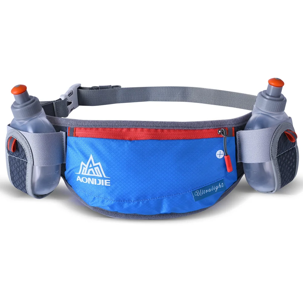New style Wholesale E882 AONIJIE Running Belt Hydration Waist Pack Outdoor Waist Bag with Water Bottle Holder for Men Women