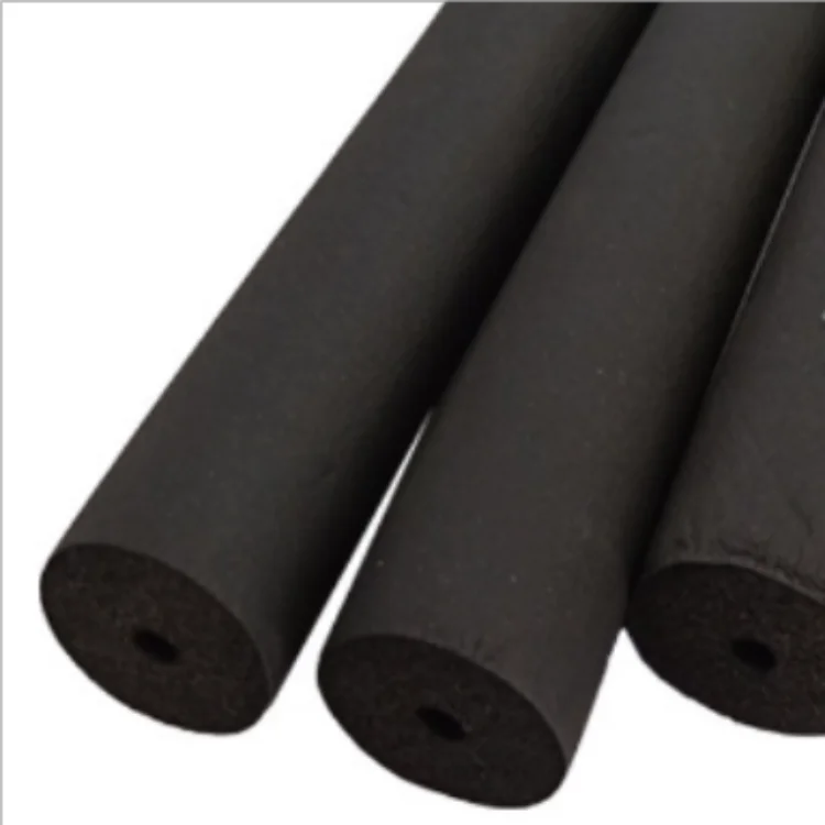 Flame retardant soft foam rubber tube insulation rubber foam pipe closed cell rubber foam tube