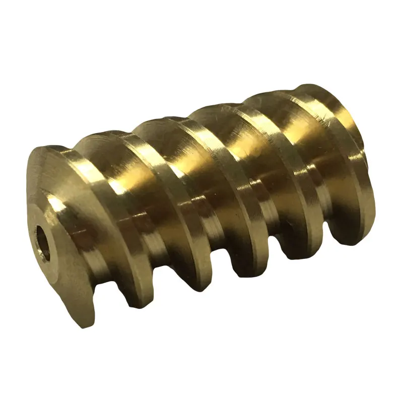 Высокая точность латунь шестерни металла червь шестерни