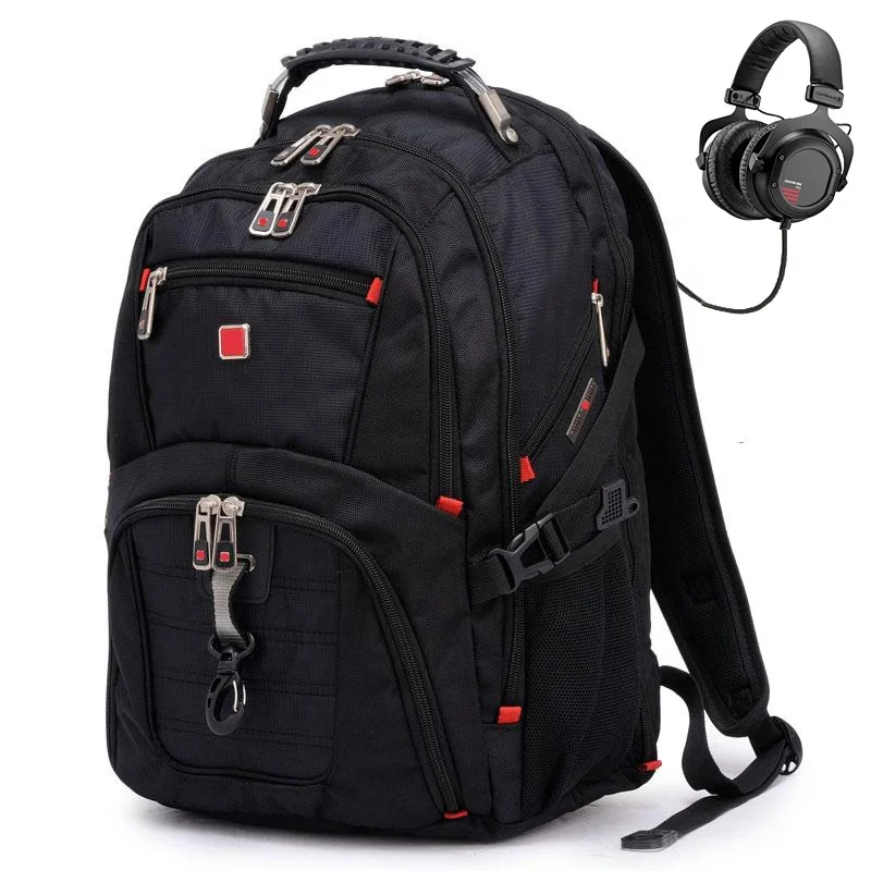 
Swiss Army Knife Durable 15-inch Waterproof Laptop Backpack bag for Travel & Camping 