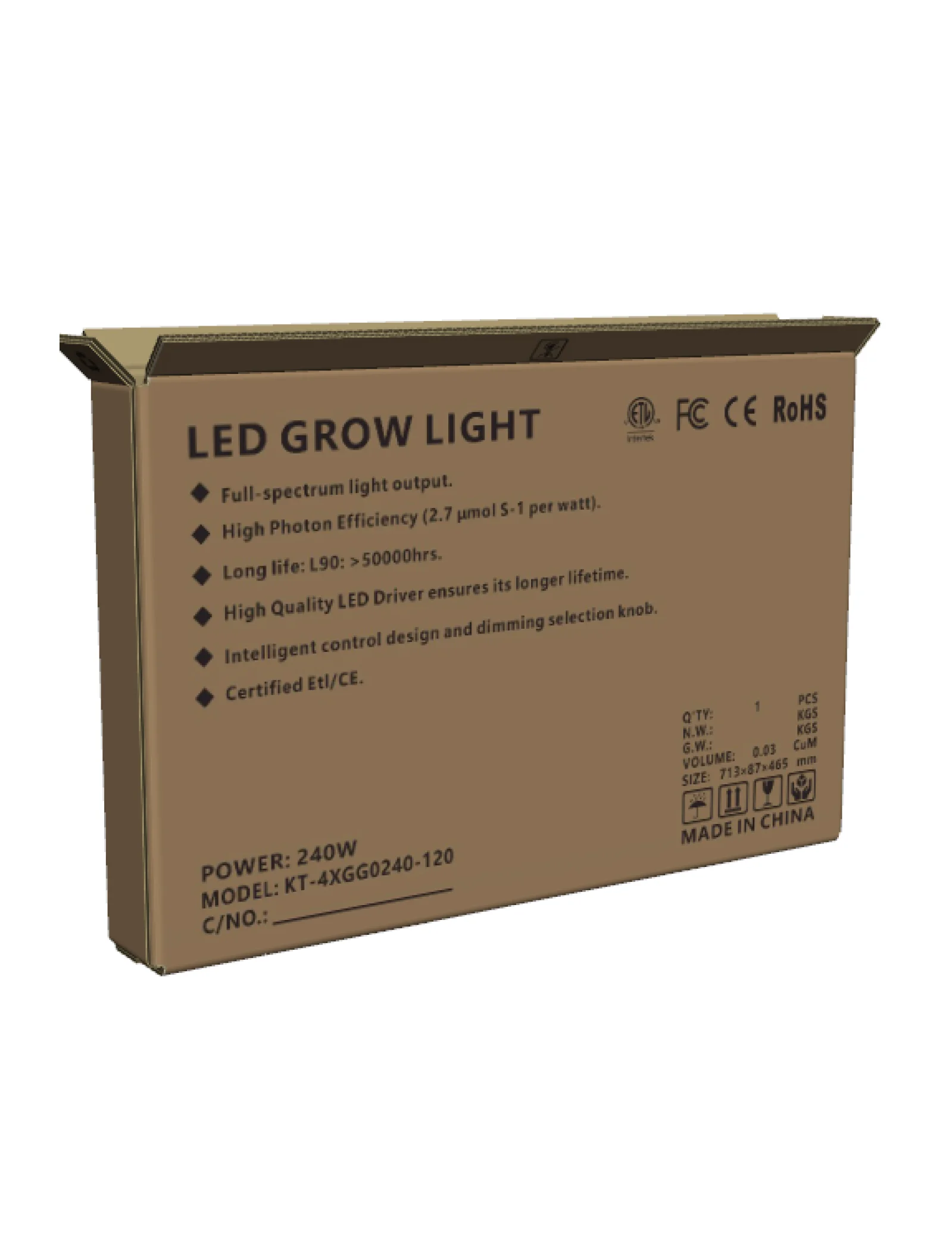  Лаборатории тестирования электроприборов США (ETL) дропшиппинг Lm281b301b 600 Вт 800 полный спектр растет свет лампы 660nm внутренняя защита от атмосферных воздействий растений СИД сток growlights