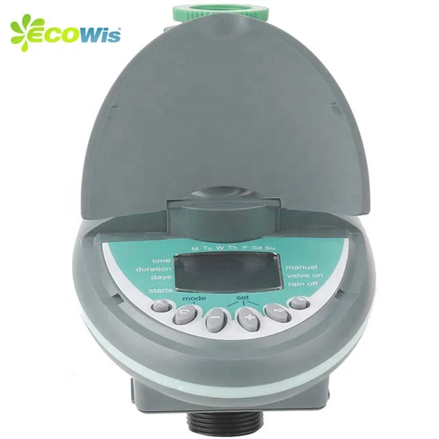 Garden Automatic Watering Timer Waterproof Water Faucet To Hose Timer with LCD Display for Parterre Grow Seedlings Home