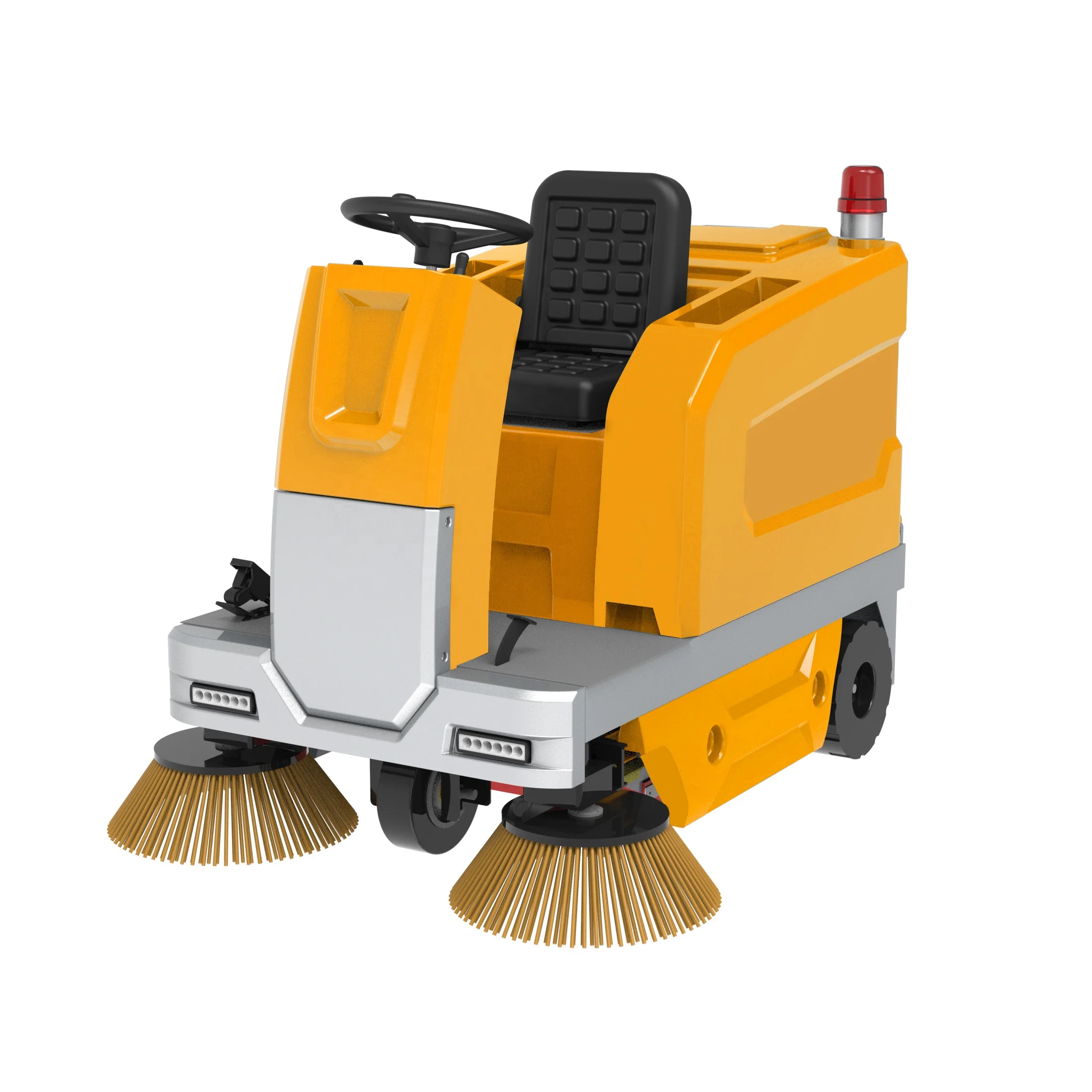 Automatic industrial street sweeper machine electric road sweeper ride on floor sweepers