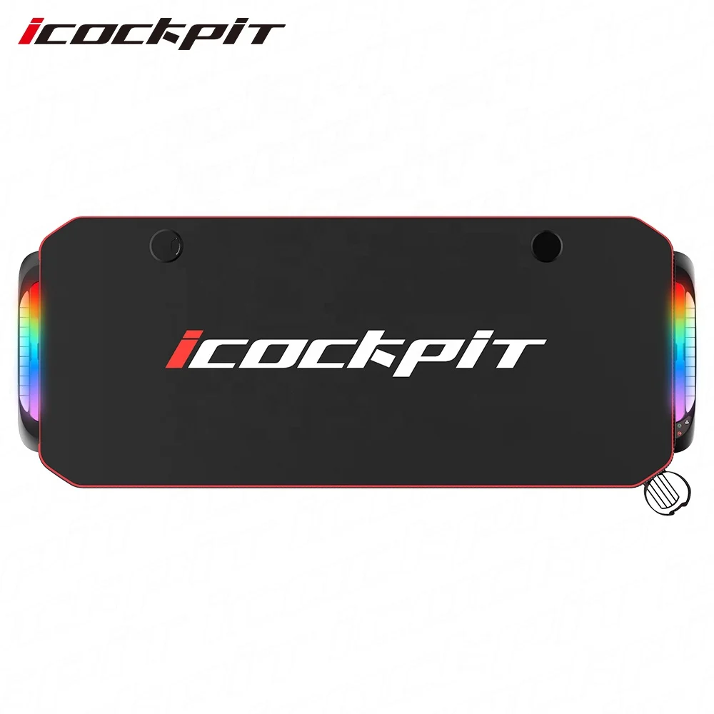 Modern design furniture high quality waterproof mouse pad desk gaming table with RGB lighting