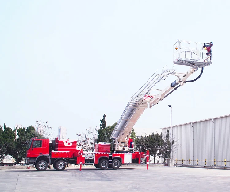 Cheap Sale Famous Brand Chinese DG54M1 Firefighting Truck 54 m with Platform Fire Truck