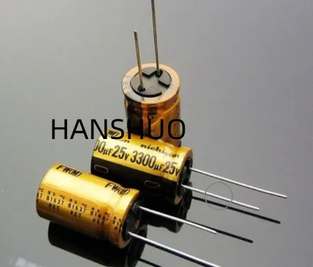 5Pcs/Lot NICHICON FG Series (Fine Gold) 6.3V~100V/0.1uF~470uF Available HIFI Audio Capacitor For Audio Equipment