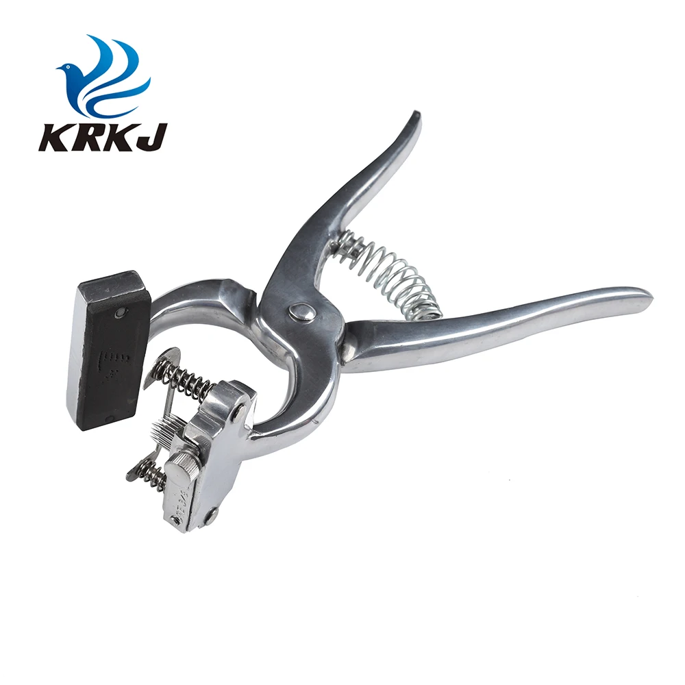 CETTIA KD712 полный набор для идентификации животных плоскогубцы ушей из нержавеющей стали