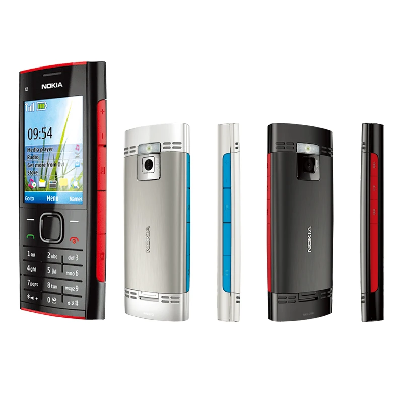  Rejuvenated Restored GSM cell phone With BL-4C Battery for nokia