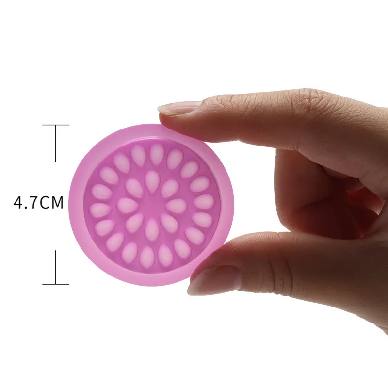 Disposable Flower Eyelash Glue Holder Pallet Glue Gasket For Eyelash Extension