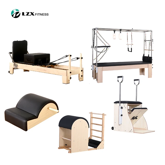 2023New wholesale commercial gym equipment pilates reformer set pilates chairs cadillac pilates cadillac reformer