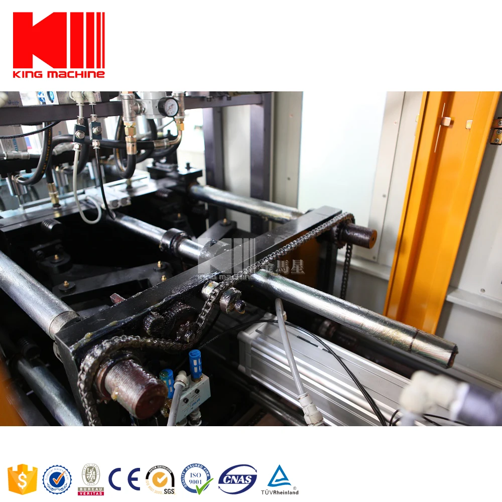 Semi-automatic plastic liquid soap bottle making machinery