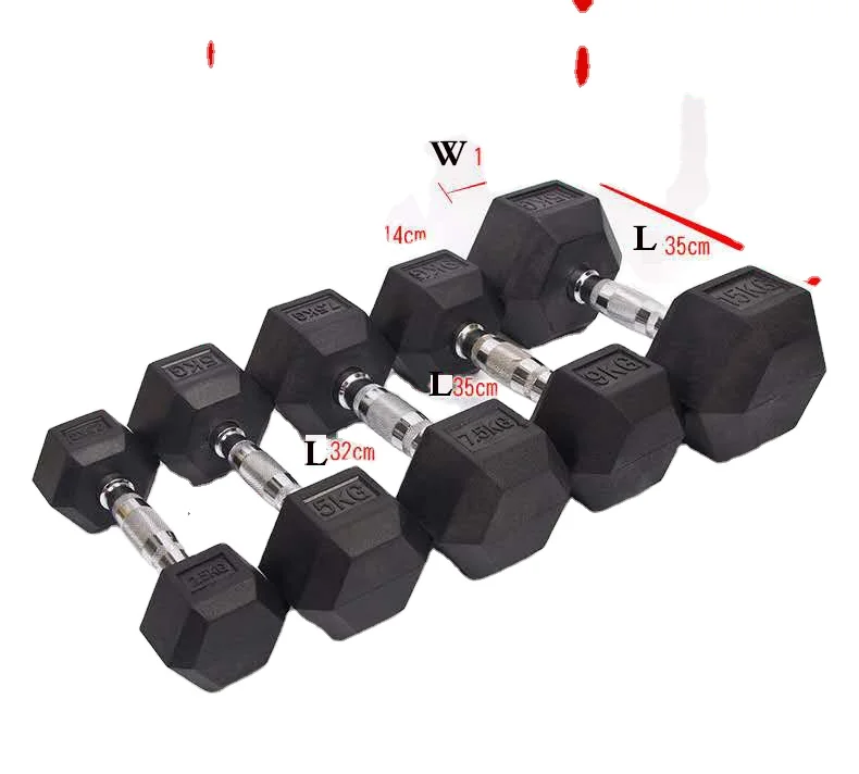 
7.5 kg hexagon dumbbell rack 