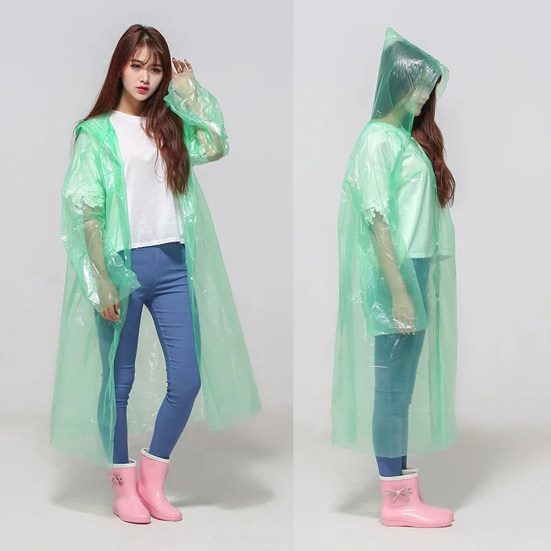 manufacturers direct selling disposable plastic raincoat for waterproof