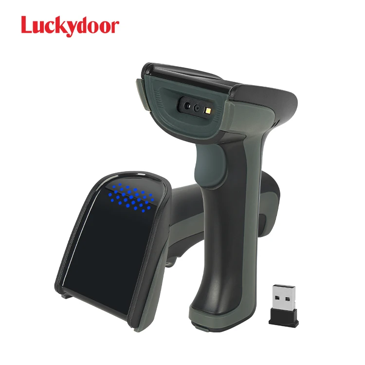 Luckydoor DS230RB беспроводной QR-код pdf417 2D супермаркет android ручной сканер штрих-кодов