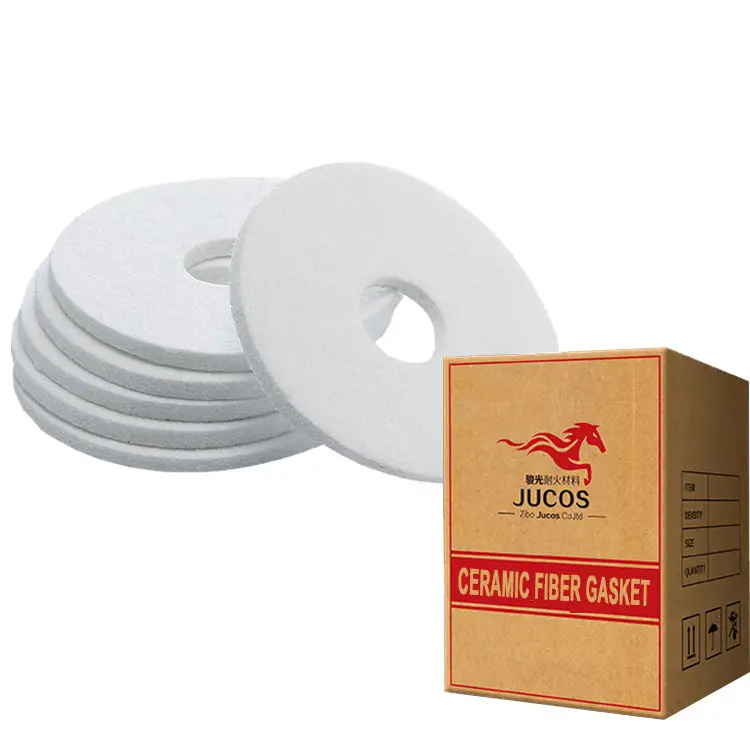 1430c High temperature Alumina Ceramic Fiber Sealing Gasket For Fireplace