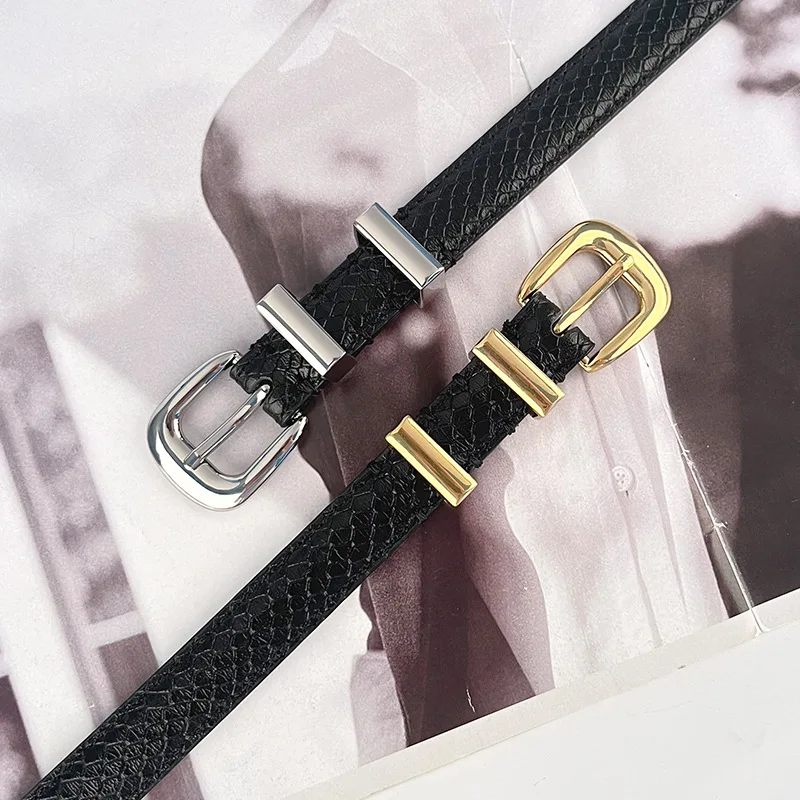 Luxury Top Layer Cowhide Leather Belt Women Genuine Leather Waist Belts Decoration Jeans Wholesales