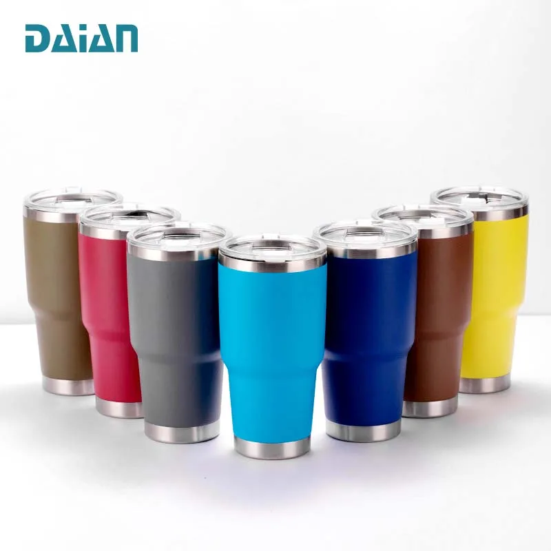 Customized 20 oz 30 oz tumblers stainless steel vacuum insulated tumbler cups in bulk vacuum insulated stainless steel tumbler