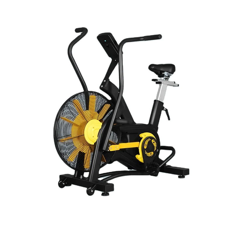 Commercial Cardio Air Bike Gym Fitness Equipment Wind resistance Air Bike Gym machine