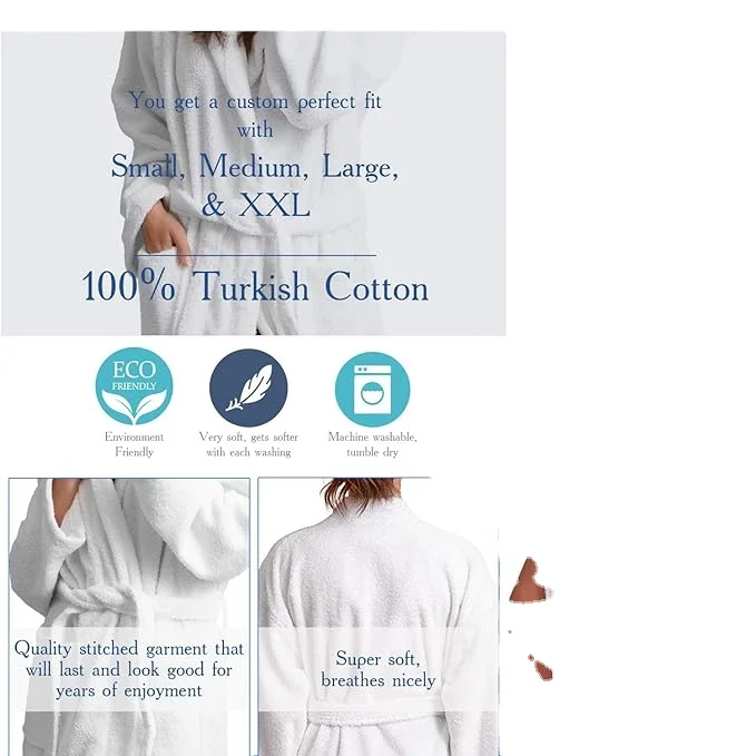 Thick and durable, soft and comfortable, simple and generous, relaxed, touch skin, warm and intimate ladies bathrobe