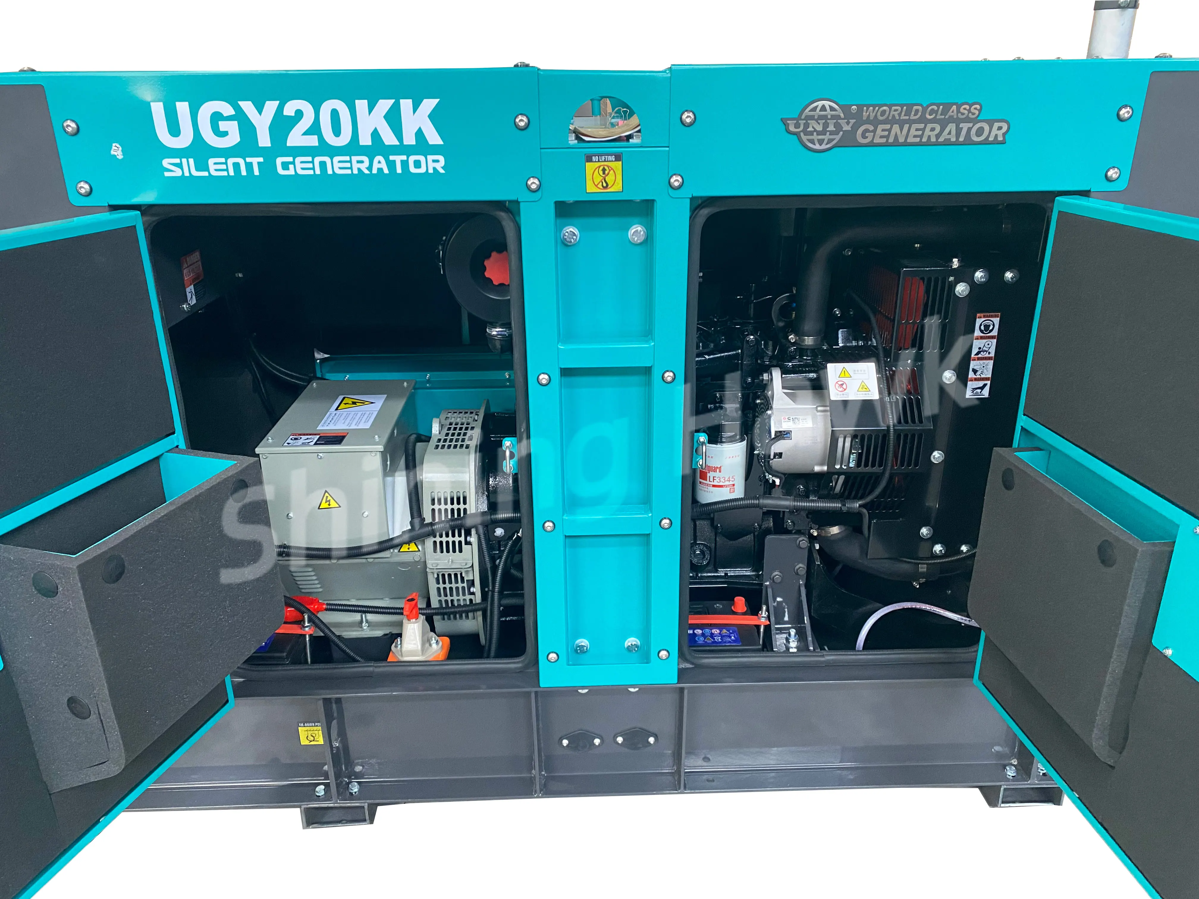20KW 40KW 60KW 80 KW Hot Sale Big Tank Super Silent Diesel Generator Water-Cooled