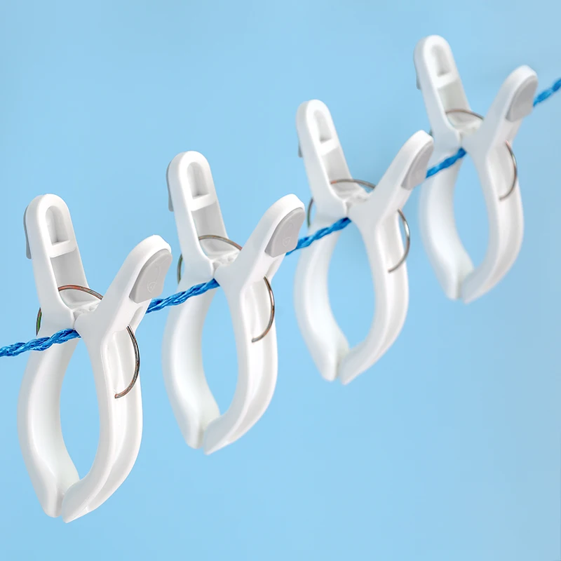 High Quality Large plastic quilt hanger clamp clothes pegs strong grip pegs jumbo clothespin beach towel clips