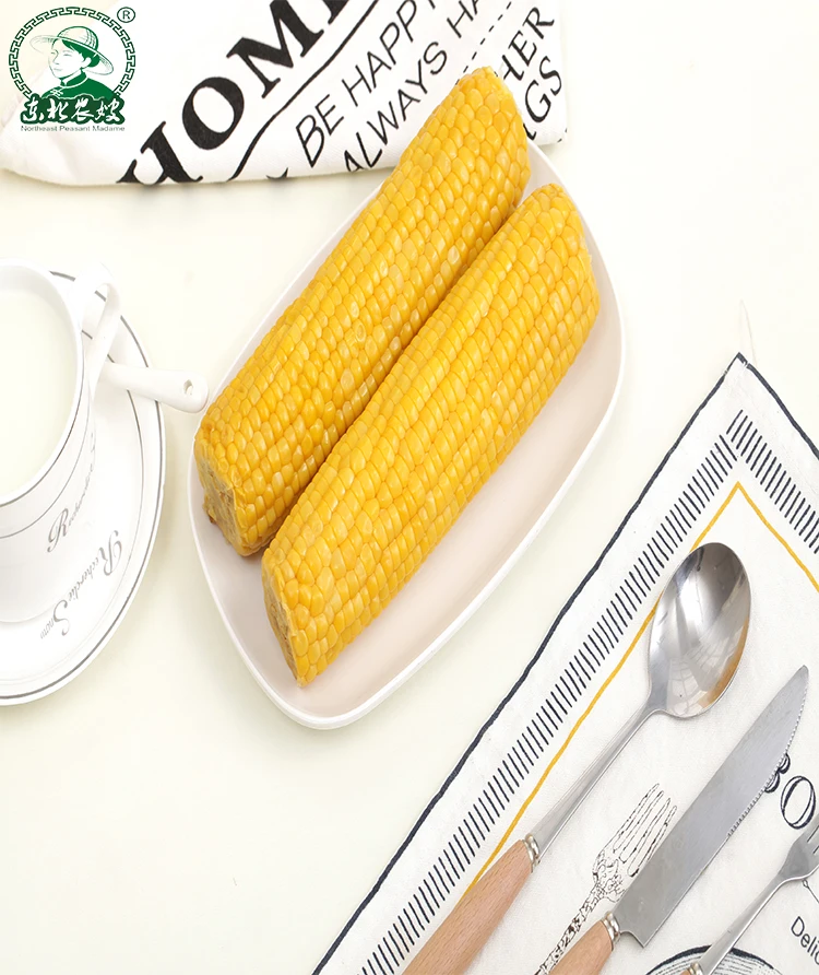 Double Pack Organic Yellow Maize Corn Snacks Fresh Style for Fast Food