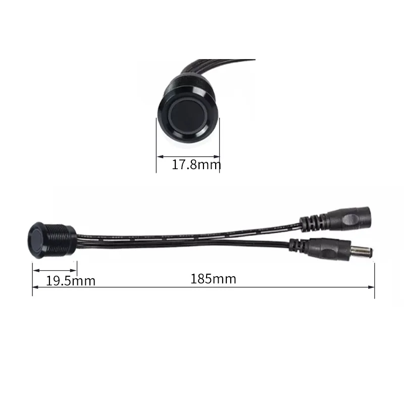 DC12V 24V 6A Metal Touch Dimmer Switch LED Cabinet Wardrobe Sensor Touching Switch for LED Strip