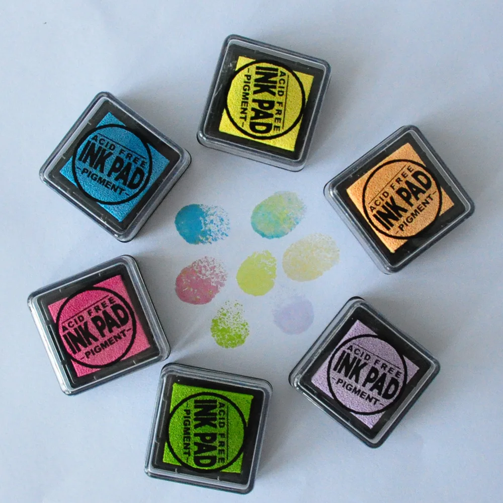 finger print rubber stamp ink pad