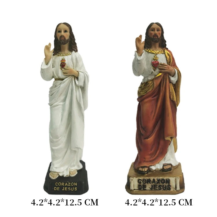 10-20cm Resin Jesus Religious Figurine Factory Supply