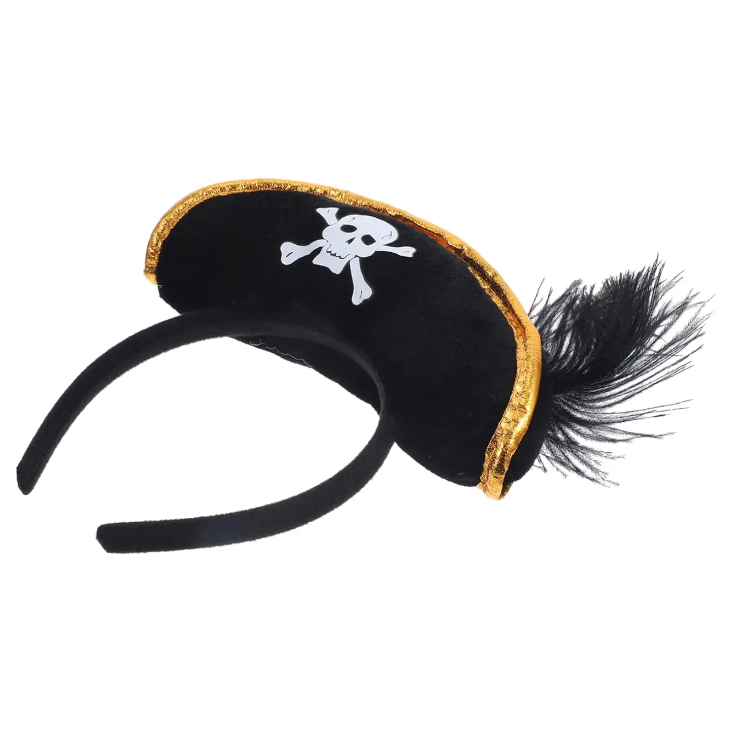 Wholesale Halloween Costume Mini Pirate Hat Performance Props Skull Headband