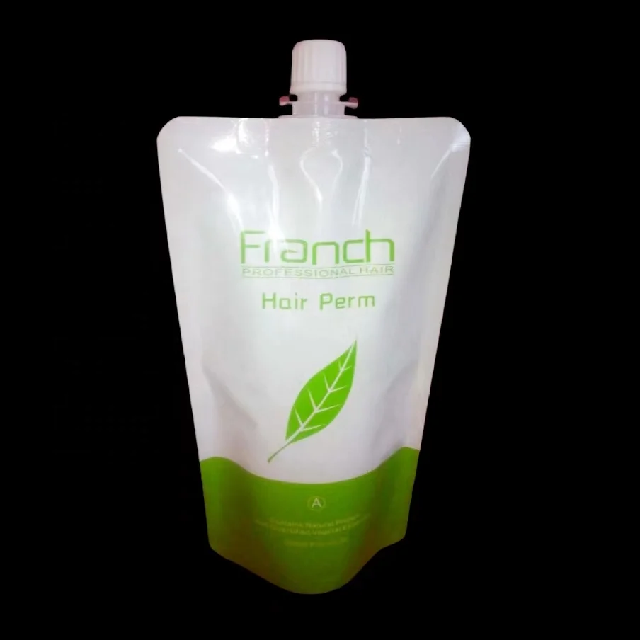 Flexible Resealable Recyclable Doy Pack Packaging Plastic Liquid Packing Bag For hair dye