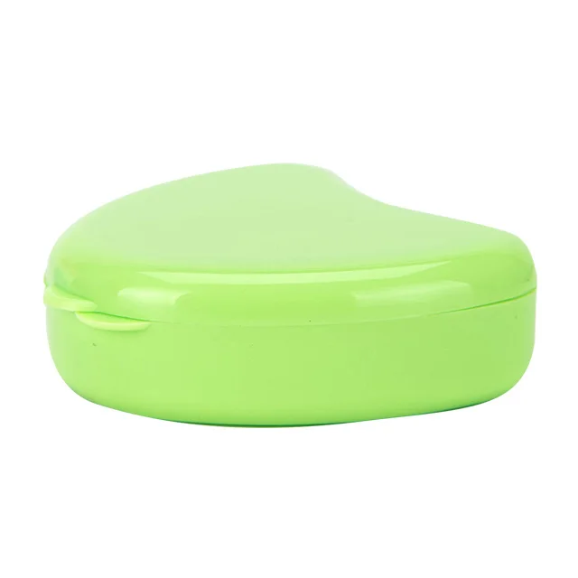 Hot Sold Plastic Heart Shape Denture Box from Wuhan Jinguang