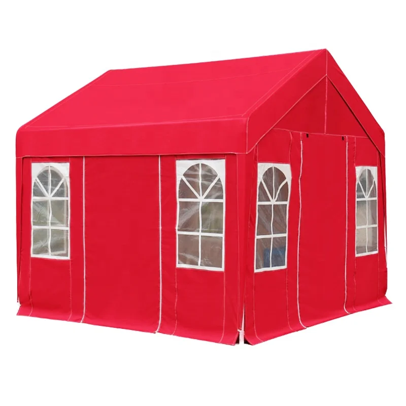 Thickened Tarpaulin Tent Parking Shed Family Wind-proof Rain-proof Garage Awning