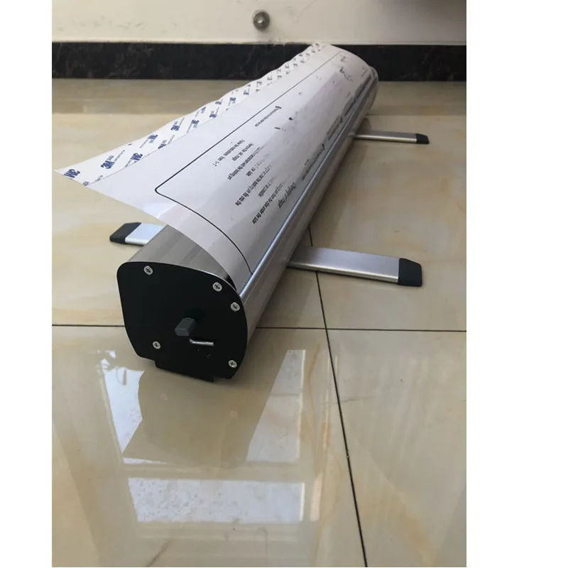 Printed OEM banner  roll up stand  80*200cm Aluminum advertisement booth portable