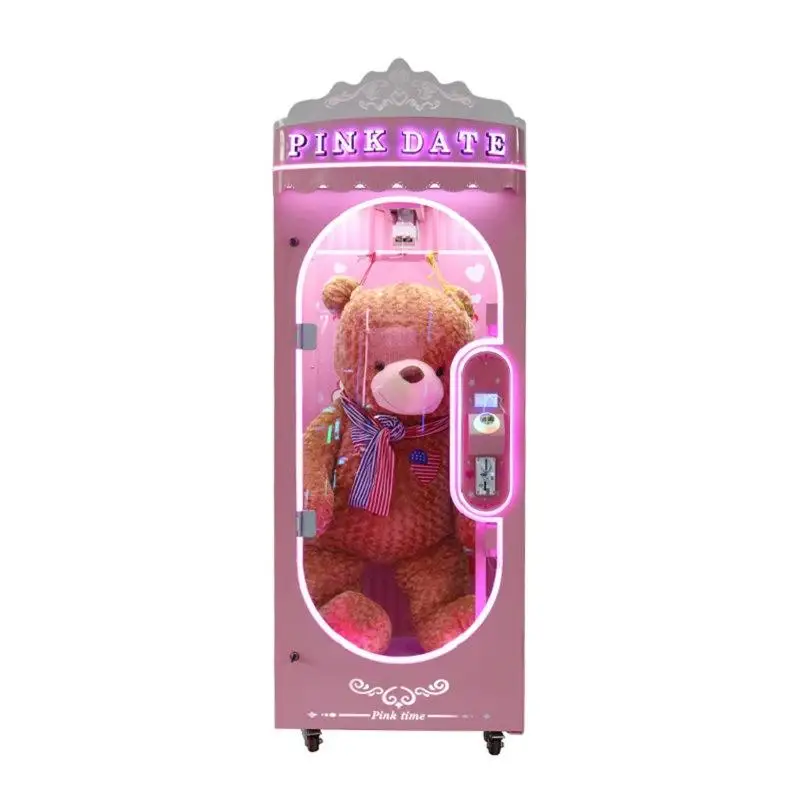 Neofuns Coin Operated Games Barber Cut Prize Machine Pink Date Scissors Gift Machine