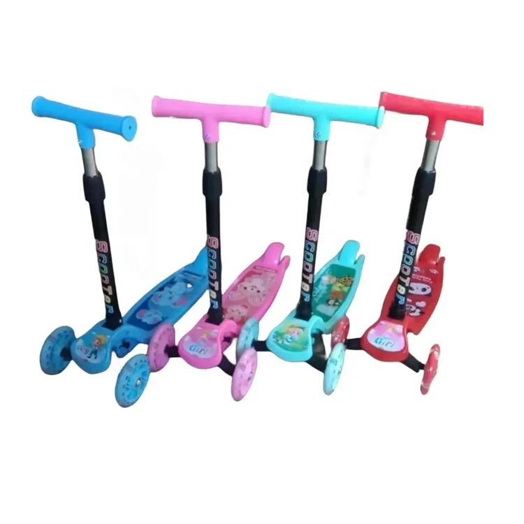 Китайский Лидер продаж Бесплатная доставка 3 4 большие колеса внедорожные подвижные дрифтерные ноги детский трехколесный скутер со съемным сиденьем чемодан