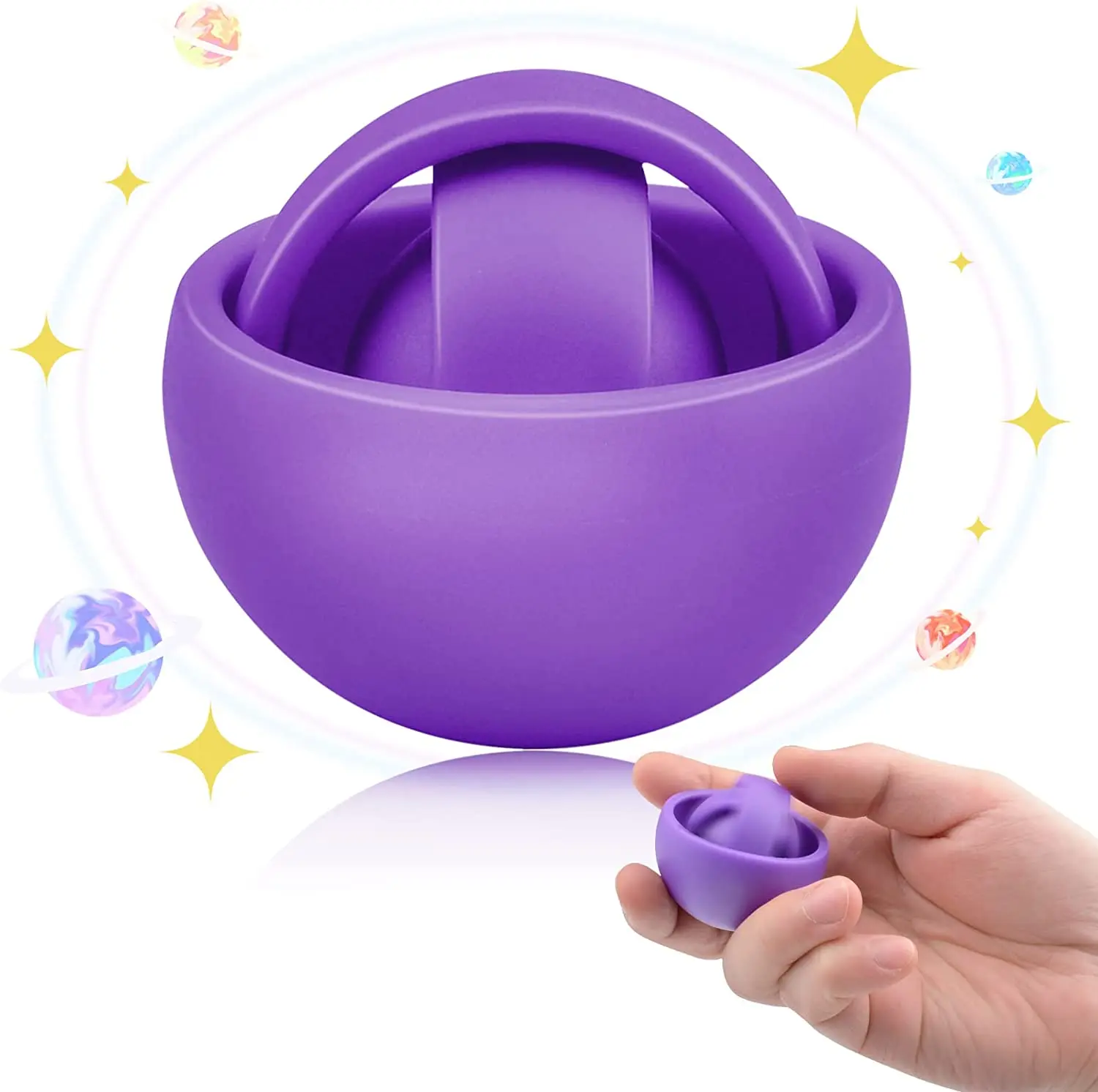 new design Relieve Stress & Exercise Finger Flexibility Fidget Spinner Gyro for kids