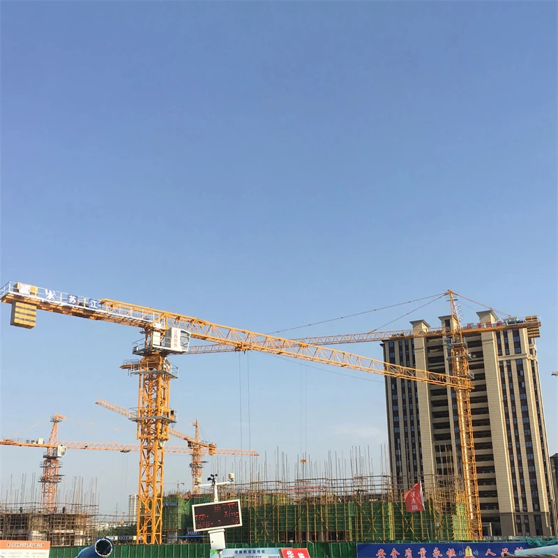 China Top Brand Used 10 Ton Tower Crane with Core Components Pump