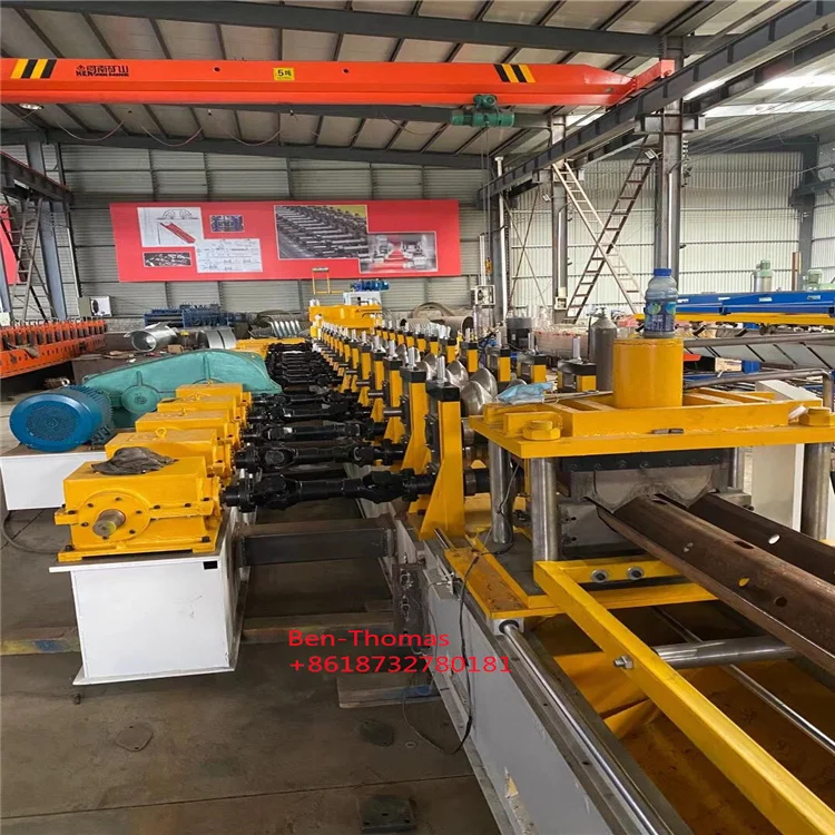 Metal Stud And Track Line Used Highway Guardrail Roll Forming Machine
