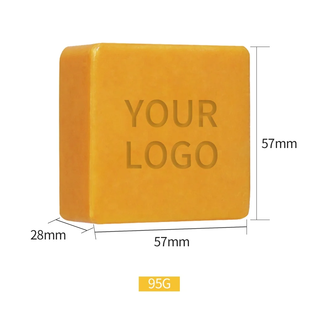 Custom Tumeric Anti-oxidant Soothing Anti Acne Skin Lightening Soap Base Lemon Turmeric Honey Soap