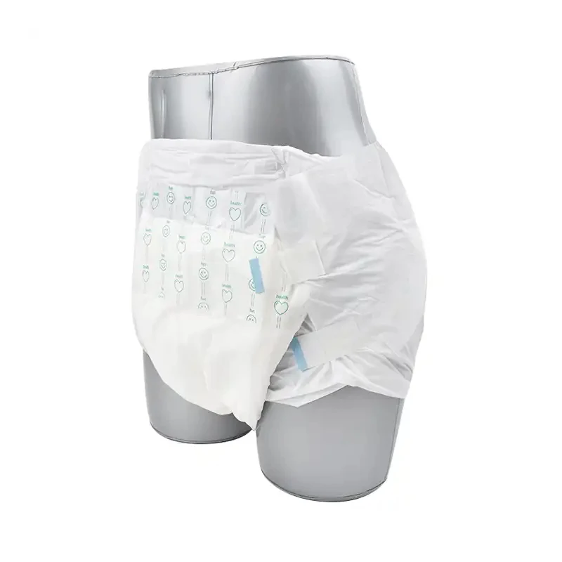 Free sample and free shipment factory wholesale ultra thick adult diapers disposable adult plastic panties