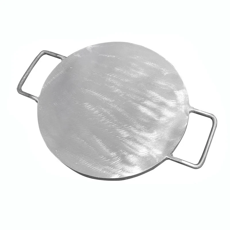 2cm Thickened Iron Plate Spring Rolling Pan Pancake Roast Duck Moist Skin Metal System Silk Smooth Doll Cooking