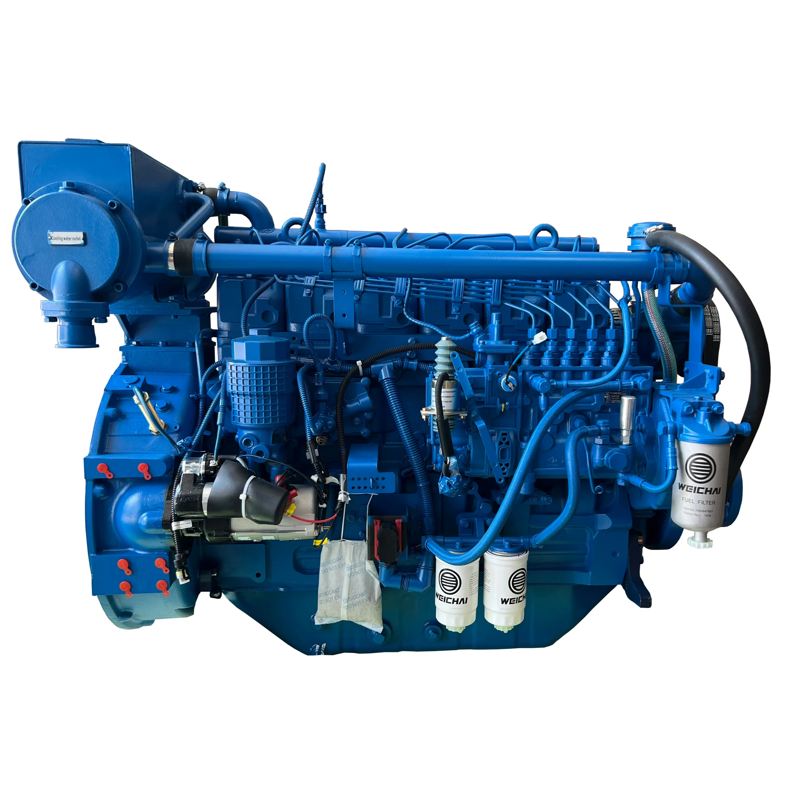 4 stroke in-lin 6 Cylinders turbocharged 168kw 2230rpm marine engine diesel boat engine WP6C250-23