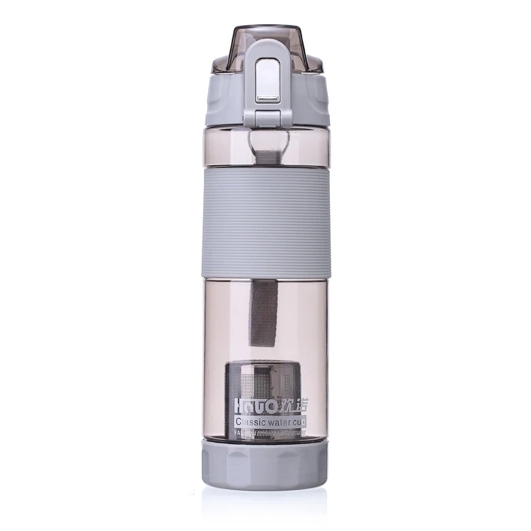 Custom 650ml Alkaline Water Bottle with Filter for Sale with Mineral Ball Hydrogen alkaline water bottle