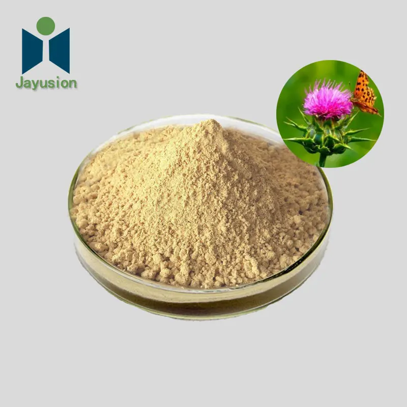 
High purity 80% Silymarin Milk Thistle Extract Silymarin Powder steady supply 