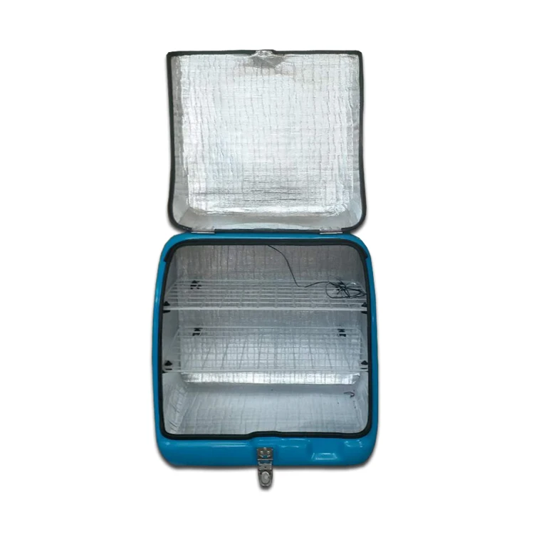 
Pizza motorcycle Boxes with Removable Shelf for Keep Food Warm and Drink cool Model NO.JYB-05 